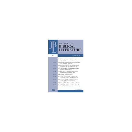 Journal Of Biblical Literature 141.2 (2022)