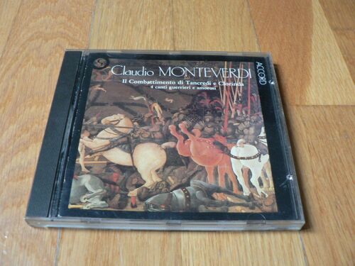 Claudio Monteverdi (1567-1643) : Madrigaux Livre 8 (1638) Le Combat De Tancrède Et Clorinde Il Combattimento Di Tancredi E Clorinda Lamento Della Ninfa Hor Ch'el Ciel E La Terra Altri Canti Di Marte