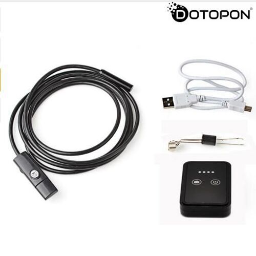 Endoscope Wifi Sans Fil pour iOS Android 2.0MP 9mm 2 m