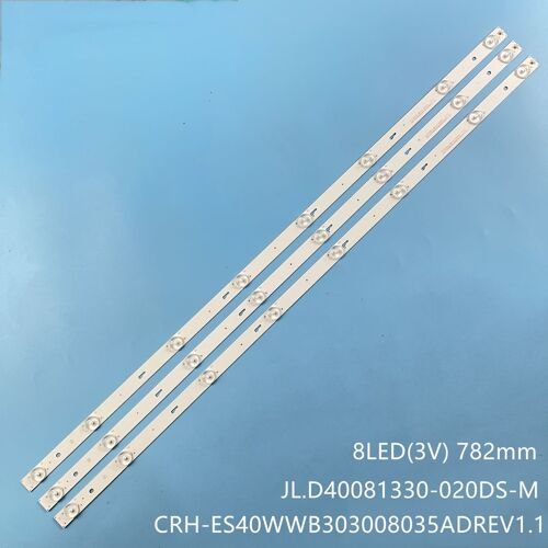 Bande de rétroéclairage LED pour ECHOM-4640WW002 LVF400SSDE E2 V12 Thomson T40D18SFS-01B T40D16SF-01B TH-40D400C JL.D40081330-020DS-M ""Nipseyteko""