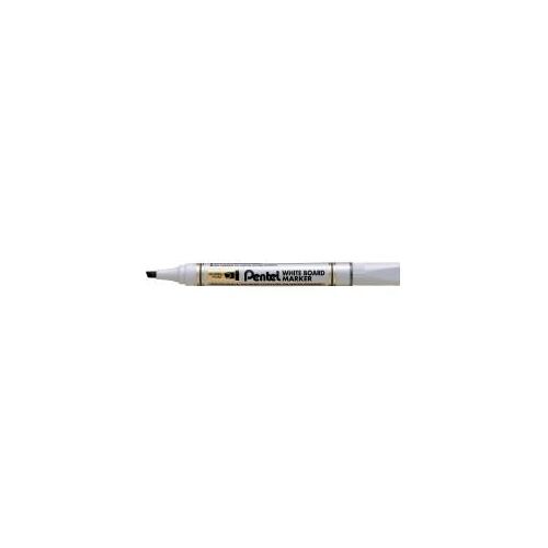 Pentel - Marqueur - Pour Tableau Blanc - Noir - Encre Pigmentée - 1.8-4.5 Mm - Pack De 12
