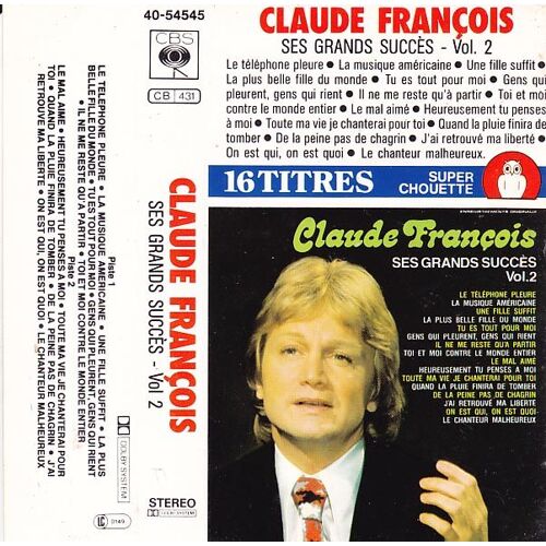 Claude François Ses Plus Grands Succès Vol2