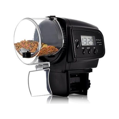 Mangeoire Automatique Pour Poissons D'aquarium Avec Écran Lcd (Conception Anti-Interférence)