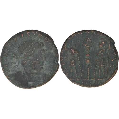 Rome - Nummus De Constantin Ii - Gloria Exercitvs Une Enseigne - 12-132