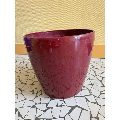 Pot De Couleur Bordeaux Brillant