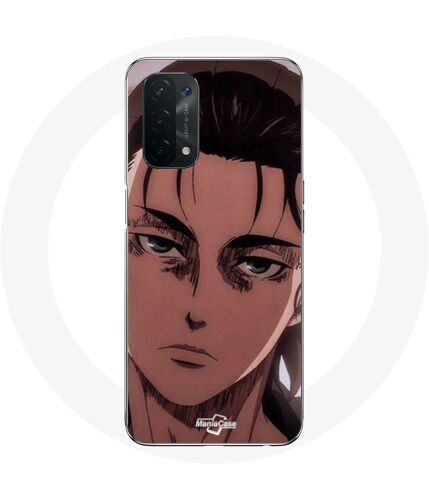 Coque Pour Oppo A74 5g Anime Eren Yeager L'attaque Des Titans