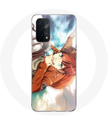 Coque Pour Oppo A74 5g Eren Yeager Attack On Titan