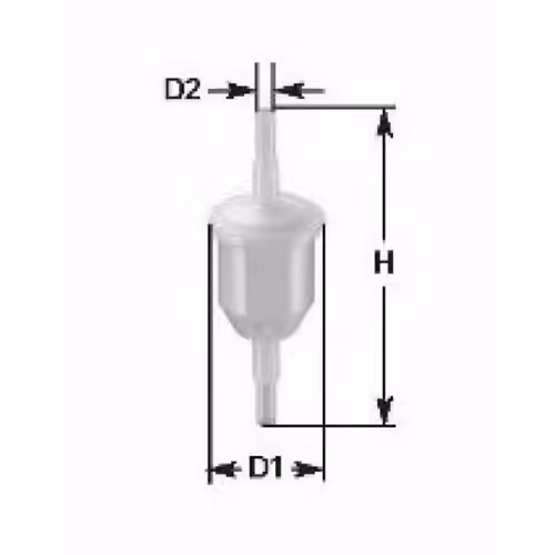 Filtre À Essence Premium - Honda Accord Hatchback 1.6 L 01/1979-08/1983