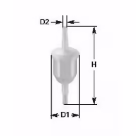 Filtre À Essence Premium - Volvo 240 Break 2.1 08/1980-07/1984