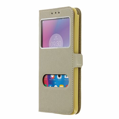 Etui Lenovo K6 Double Vision Or