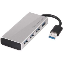 Club 3D CSV 1431 Hub USB 3.0 4 ports avec bloc d'alimentation