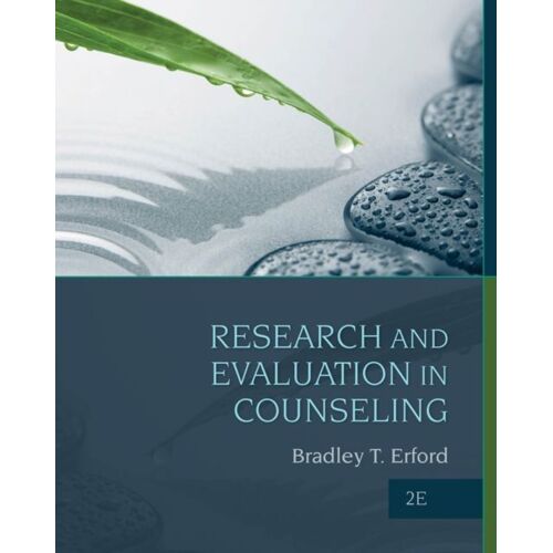 Research And Evaluation In Counseling