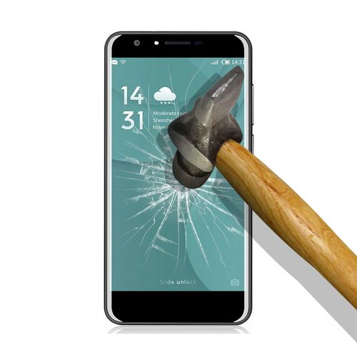 Woowcase, Film Protection [ Doogee Y6 4g ] En Verre Trempé, Doogee Y6 4g Protection Écran