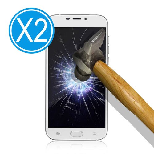 Woowcase, Film Protection [ Doogee X9 Mini ] En Verre Trempé, Doogee X9 Mini Protection Écran Pack 2
