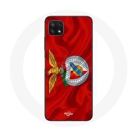 Coque Samsung Galaxy A22 5g Slb Benfica Fond Rouge