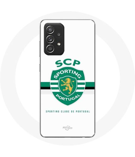 Coque Samsung Galaxy A52 scp sporting portugal fond blanc