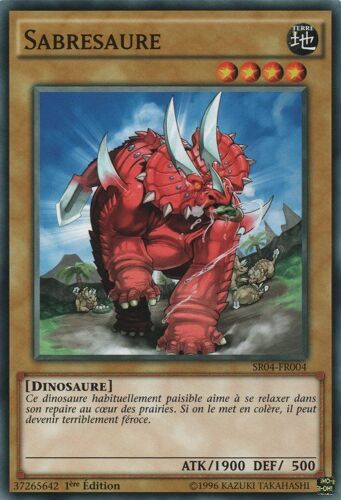 Yu-Gi-Oh! - Sr04-Fr004 - Sabresaure