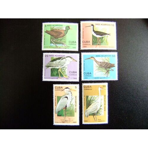 Cuba 1993 Faune De Sauvagine.Expo Filatelica Brasil 93 Yvert 3307/3312 ** Mnh