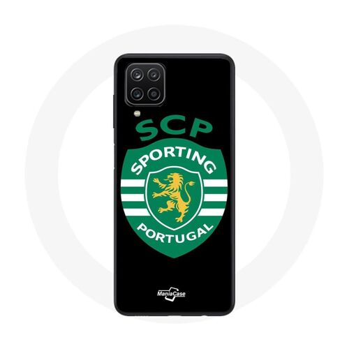 Coque samsung Galaxy A12 scp sporting portugal fond noir