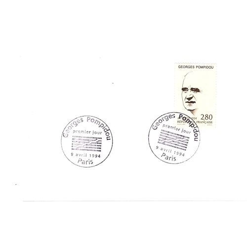 Premier Jour Yt 2875 Président Pompidou
