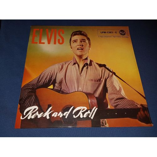 25 Cm 10"Lp Elvis Presley Rock And Roll Lpm 1383 C- 9 Outtakes