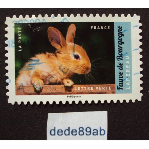 France.. Salon International De L'agriculture : Lapereau Fauve De Bourgogne . Oblitéré Used Stamp.