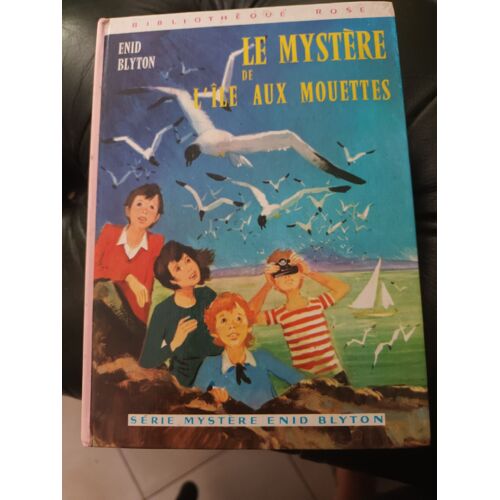 Bibliothèque Rose : Le Mystère De L Ile Aux Mouettes Enid Blyton