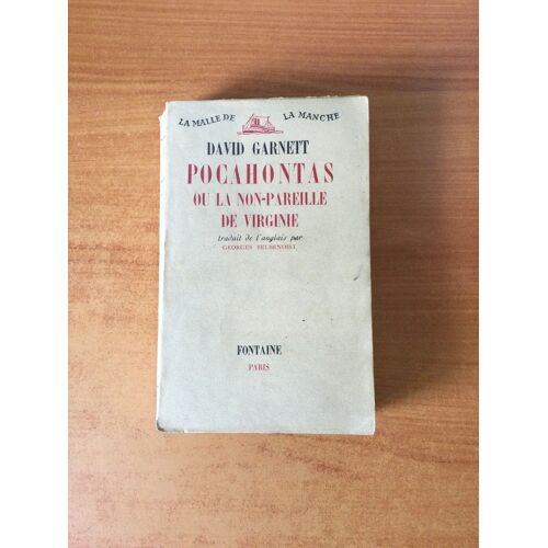 Pocahontas Ou La Non-Pareille De Virginie