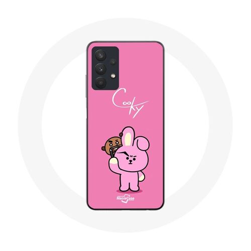 Coque Pour Samsung Galaxy A32 5g Bts Bangtan Sonyeondan Bt21 Shooky Suga Et Cooky Jungkook