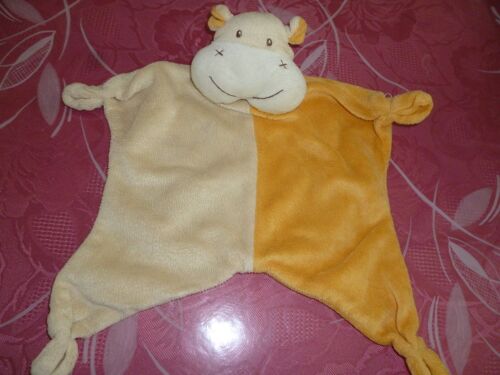 Doudou Plat Hippopotame/Vache Paradise Toys
