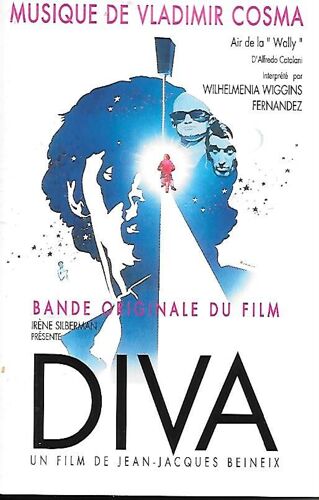 Diva K7 Audio Bande Originale Du Film (Vladimir Cosma) Visuel Différent