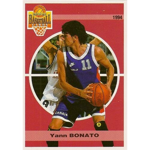 Carte Panini - Basketball 1994 - Bonato Yann - N° 114