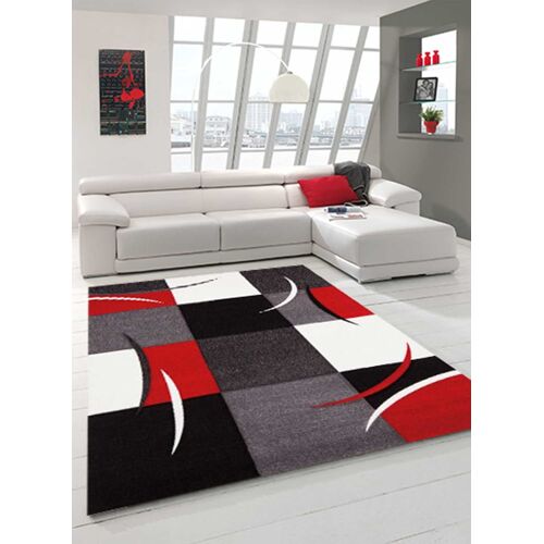 Tapis Pour Couloir Diamond Comma Rouge 240 X 340 Cm Tapis De Salon Moderne Design Par Dezenco