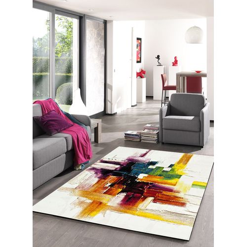Tapis Salon Belo Creme 160 X 230 Cm Tapis De Salon Moderne Design Par Unamourdetapis