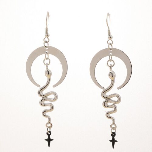 Boucles D'oreilles Pendantes Créatives Pour Femme, Style Bohème, National, Vent, Étoile, Lune, Vente Directe