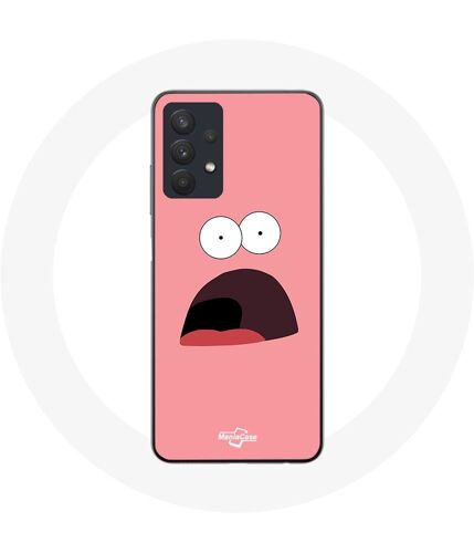 Coque pour samsung galaxy A32 5G Patrick Étoile Bob l'éponge rose