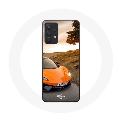 Coque Pour Samsung Galaxy A32 5g Formule 1 Mclaren F1 Orange