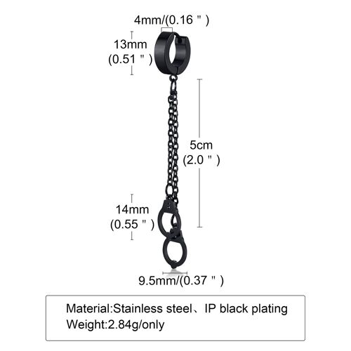 Boucles D'oreilles En Forme De Petit Arbre Pour Homme, Bijoux À Charnière En Acier Inoxydable