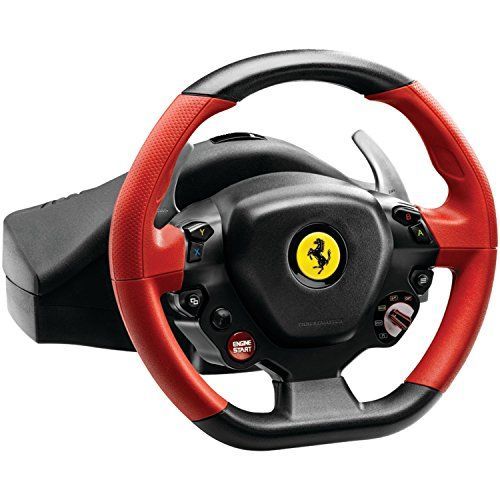 Thrustmaster - F458 Spider - Volant De Course Pour Xbox One - Noir/Rouge