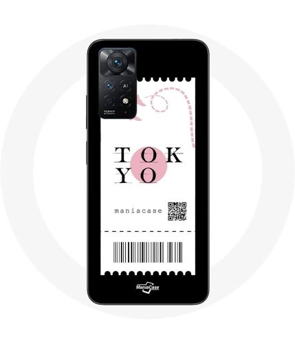 Coque Redmi Note 11 Pro 5g Billet D'avion Tokyo Japon