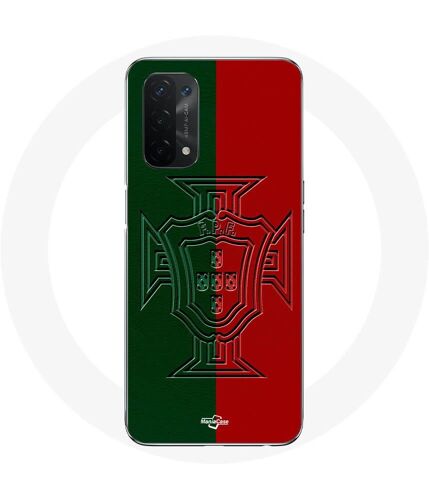 Coque Oppo A54 5g Portugal Logo Vert Et Rouge