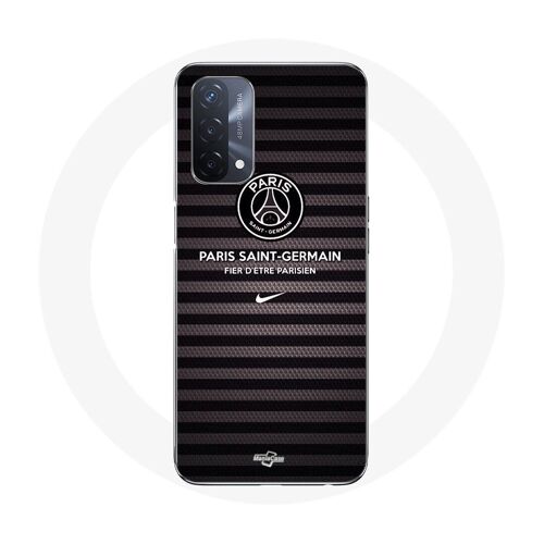 Coque Oppo A93 5g Le Paris Sg Et Nike Noir Et Gris