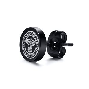 Lot De 10 Paires De Boucles D'Oreilles Magnétiques Homme - Acier Inoxydable 316L, Styles Variés (Creoles, CZ, Plumes)