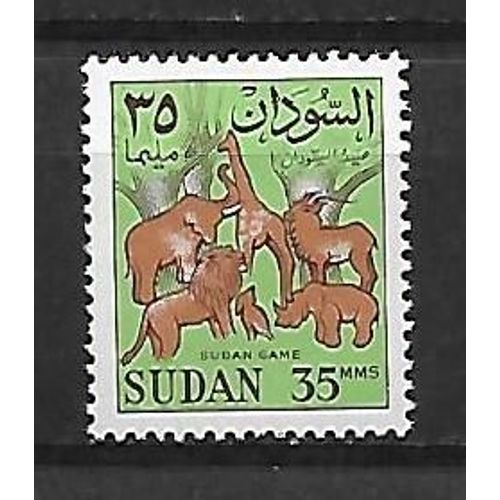 Soudan 1962 : Animaux - Timbre Neuf *
