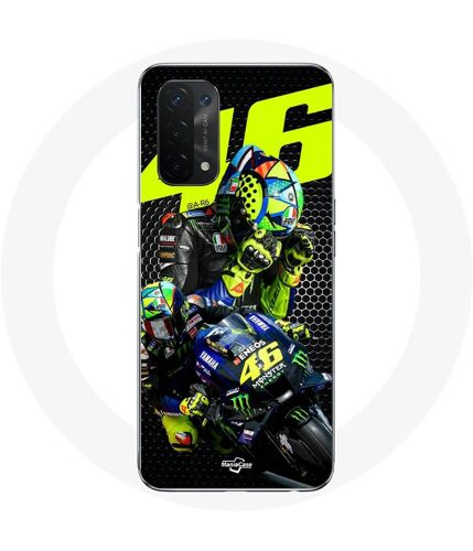 Coque Oppo A54 5g 46 Valentino Rossi Logo Motogp Monster