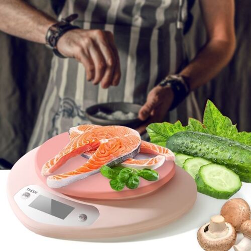 Belle Balance De Cuisine Électronique Pour Régime Alimentaire, Rose, 5kg