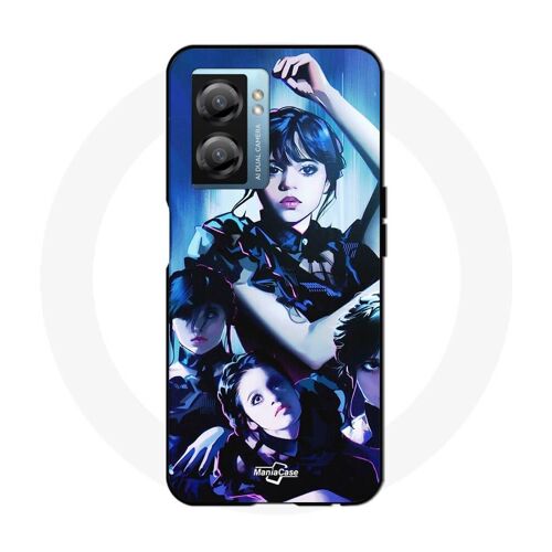 Coque Oppo A77 5g Wednesday Mercredi Addams