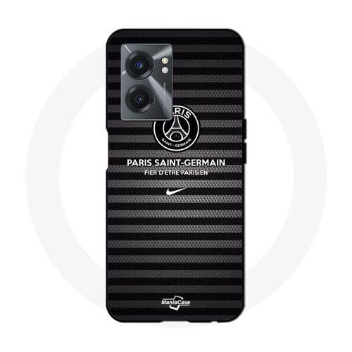 Coque Realme V23 Le Paris Sg Et Nike Noir Et Gris