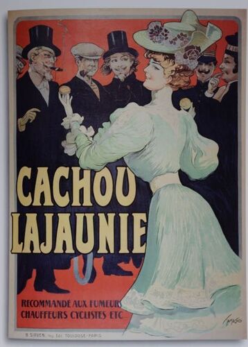 Affiche Cachou Lajaunie