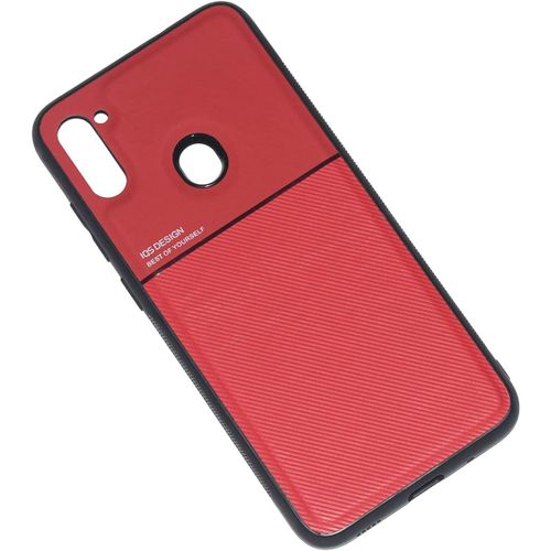 Coque Housse ¿¿Tui Plaque De M¿¿Tal Int¿¿Gr¿¿E Pour Samsung Galaxy M11 - Rouge